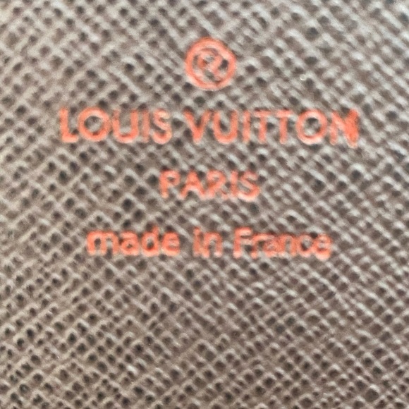 Epic authentic LOUIS Vuitton Damier brown travel key /lipstick case smoke box - Picture 5 of 8